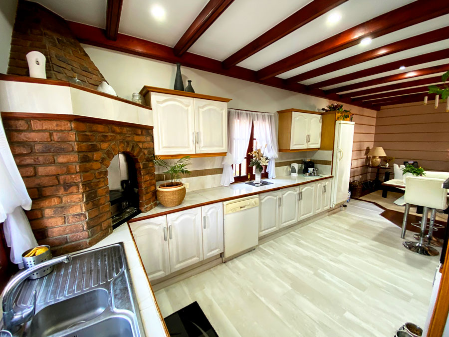 Kitchen leading to Dining Area